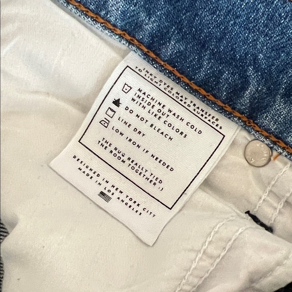 AYR Deep Blue Straight Jeans - Picture 4 of 14